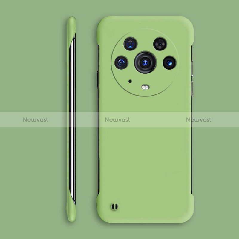 Hard Rigid Plastic Matte Finish Frameless Case Back Cover P01 for Huawei Honor Magic3 Pro 5G Matcha Green