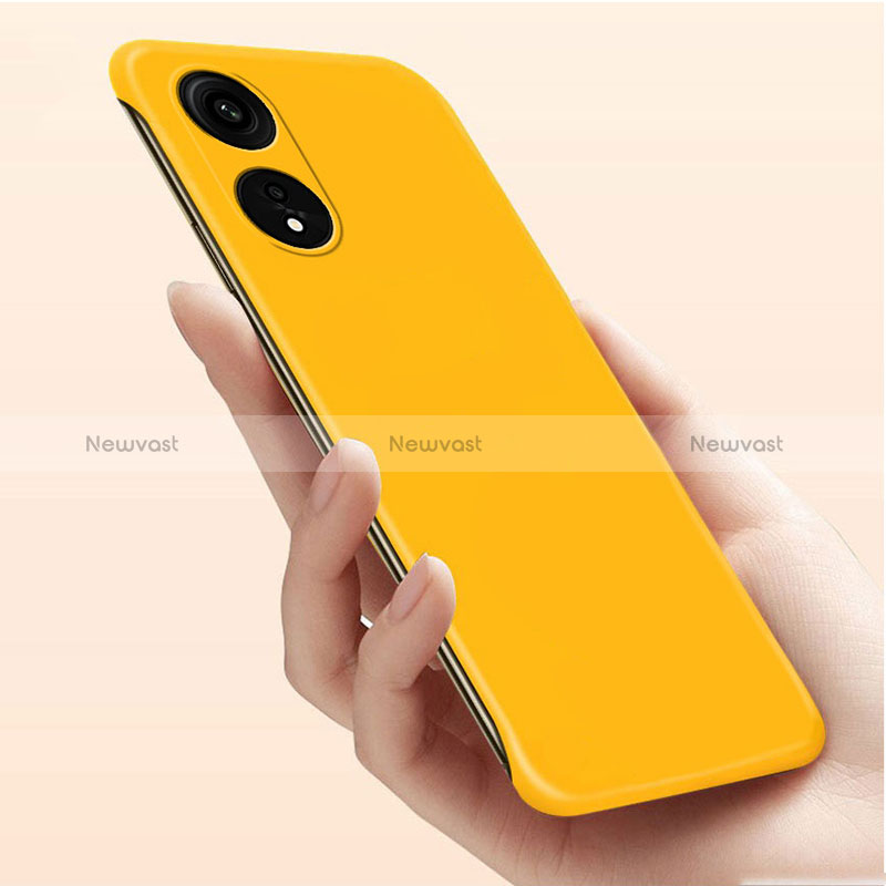 Hard Rigid Plastic Matte Finish Frameless Case Back Cover P01 for Oppo A38