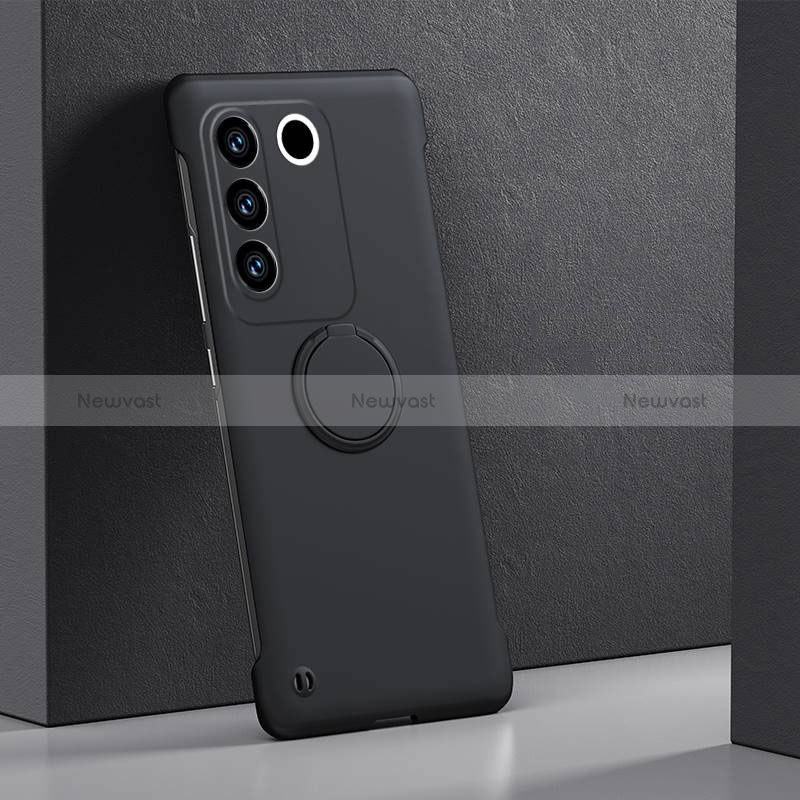 Hard Rigid Plastic Matte Finish Frameless Case Back Cover P01 for Vivo V27 Pro 5G