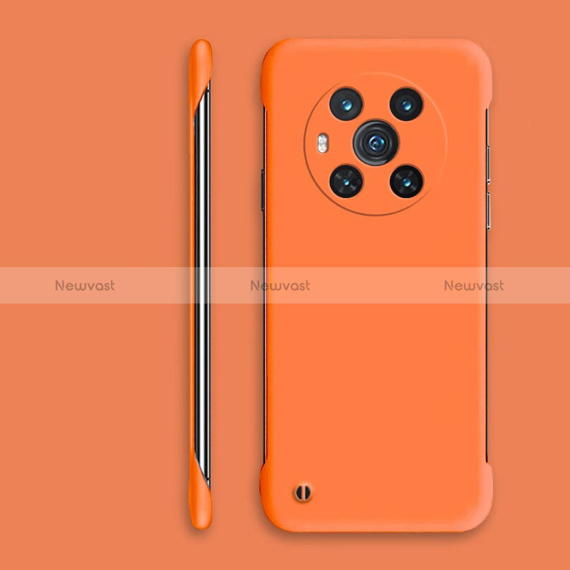 Hard Rigid Plastic Matte Finish Frameless Case Back Cover P02 for Huawei Honor Magic3 5G Orange