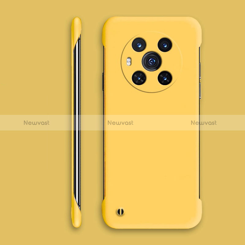 Hard Rigid Plastic Matte Finish Frameless Case Back Cover P02 for Huawei Honor Magic3 5G Yellow