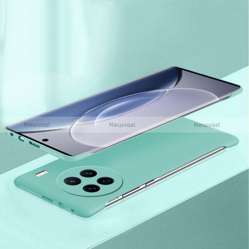 Hard Rigid Plastic Matte Finish Frameless Case Back Cover P03 for Vivo X90 5G Matcha Green