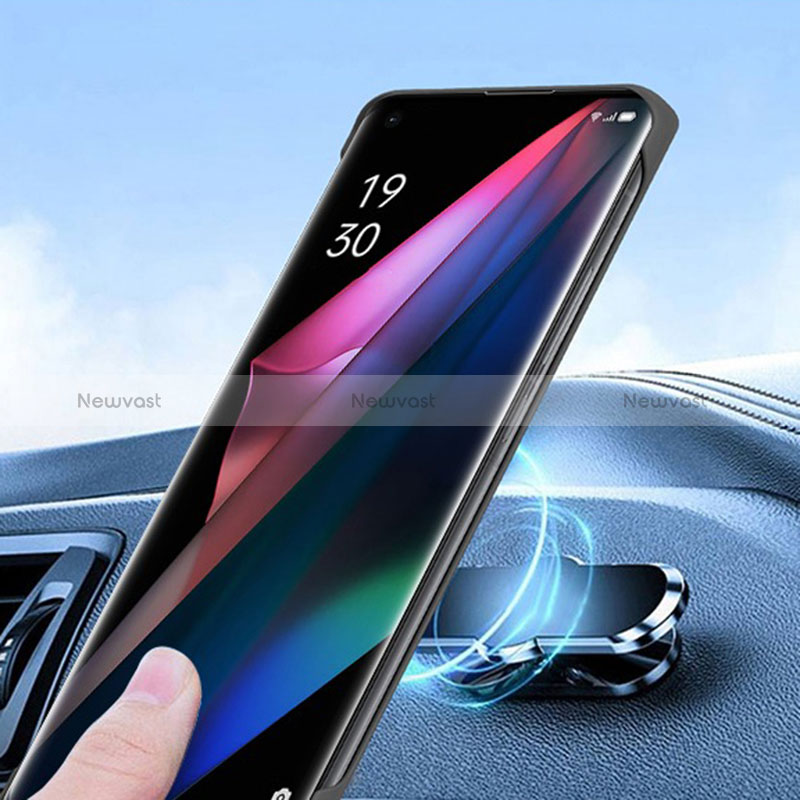 Hard Rigid Plastic Matte Finish Frameless Case Back Cover with Mag-Safe Magnetic for Realme Narzo 60 Pro 5G