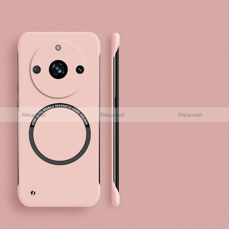 Hard Rigid Plastic Matte Finish Frameless Case Back Cover with Mag-Safe Magnetic S02 for Realme 11 Pro 5G