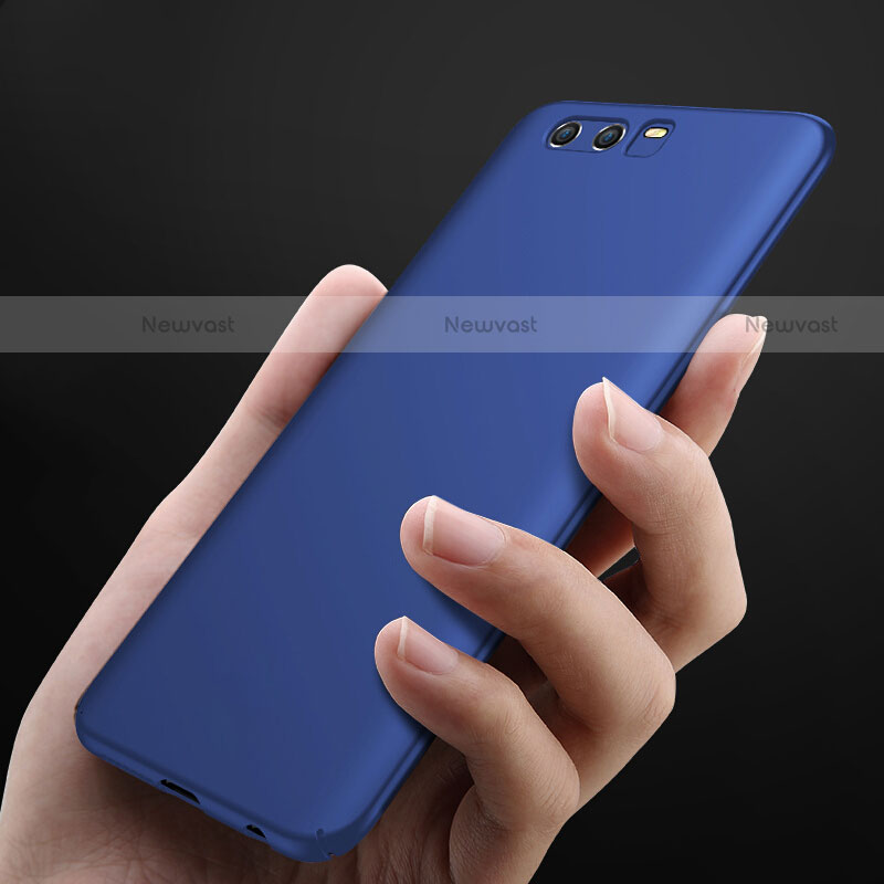 Hard Rigid Plastic Matte Finish Front and Back Case 360 Degrees for Huawei Honor 9 Blue