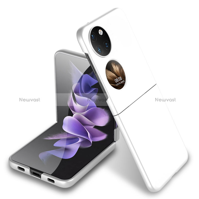 Hard Rigid Plastic Matte Finish Front and Back Cover Case 360 Degrees AC5 for Huawei Pocket S