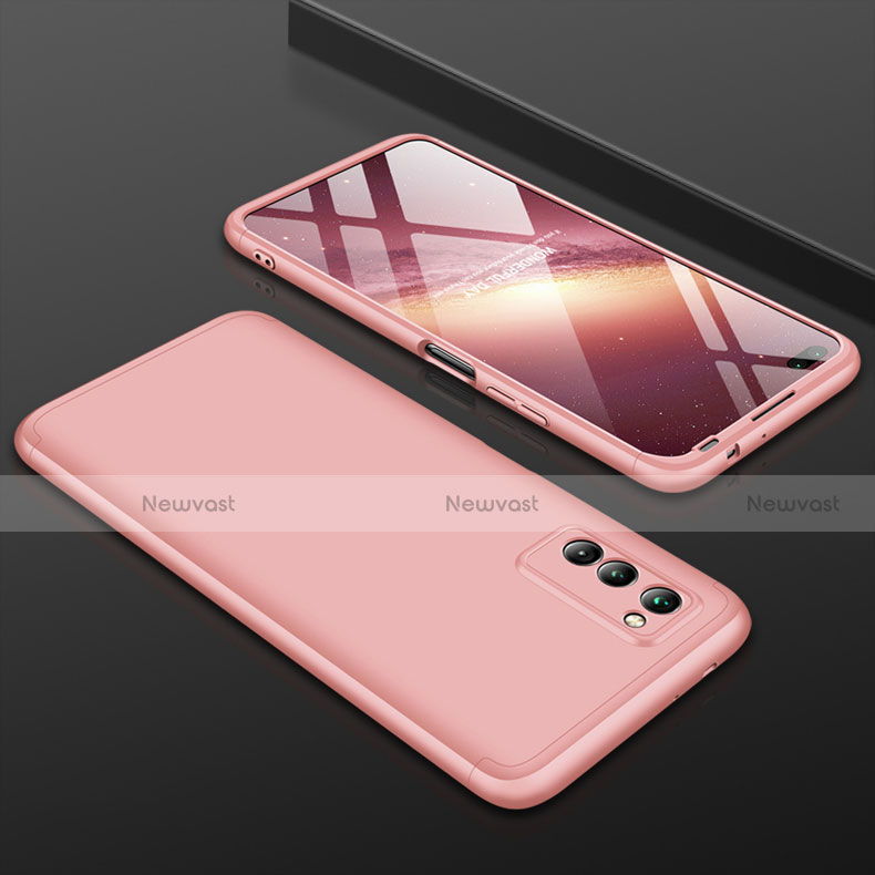 Hard Rigid Plastic Matte Finish Front and Back Cover Case 360 Degrees for Huawei Honor V30 5G