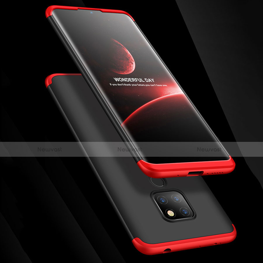 Hard Rigid Plastic Matte Finish Front and Back Cover Case 360 Degrees for Huawei Mate 20