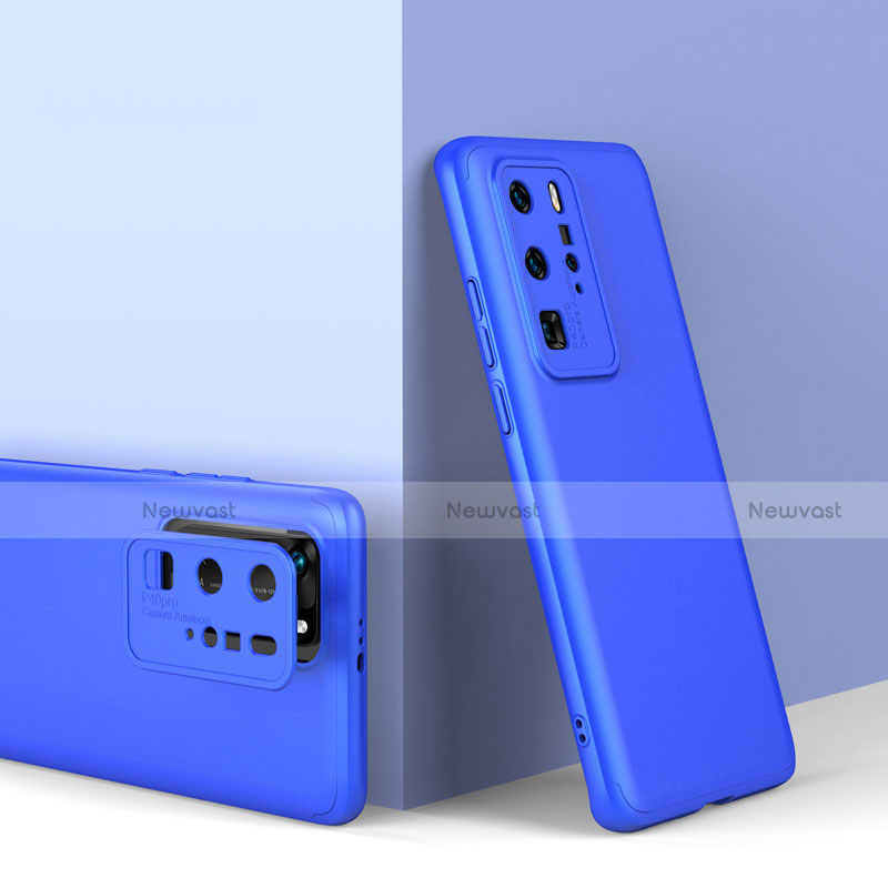 Hard Rigid Plastic Matte Finish Front and Back Cover Case 360 Degrees for Huawei P40 Pro