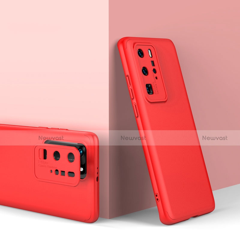 Hard Rigid Plastic Matte Finish Front and Back Cover Case 360 Degrees for Huawei P40 Pro