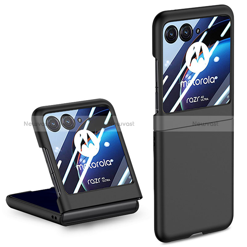 Hard Rigid Plastic Matte Finish Front and Back Cover Case 360 Degrees for Motorola Moto Razr 40 Ultra 5G