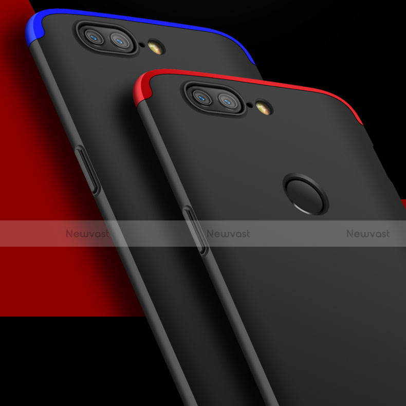 Hard Rigid Plastic Matte Finish Front and Back Cover Case 360 Degrees for OnePlus 5T A5010