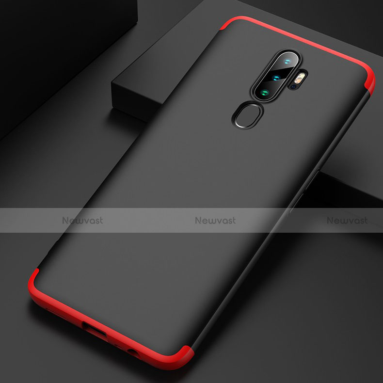 Hard Rigid Plastic Matte Finish Front and Back Cover Case 360 Degrees for Oppo A11