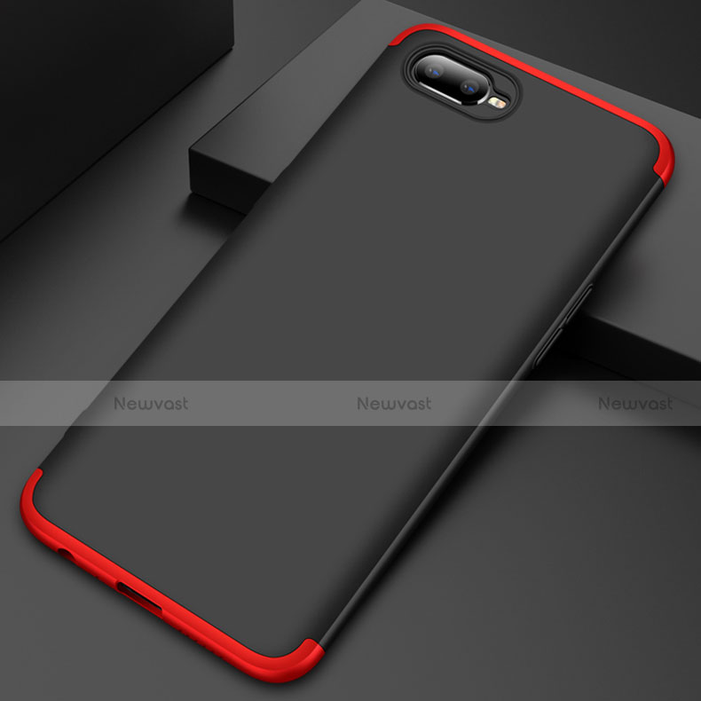 Hard Rigid Plastic Matte Finish Front and Back Cover Case 360 Degrees for Oppo R15X