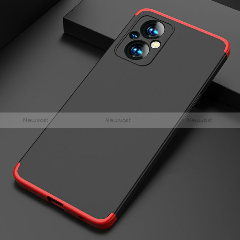 Hard Rigid Plastic Matte Finish Front and Back Cover Case 360 Degrees for Oppo Reno7 Z 5G