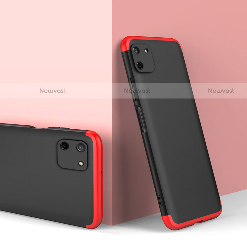 Hard Rigid Plastic Matte Finish Front and Back Cover Case 360 Degrees for Realme C11