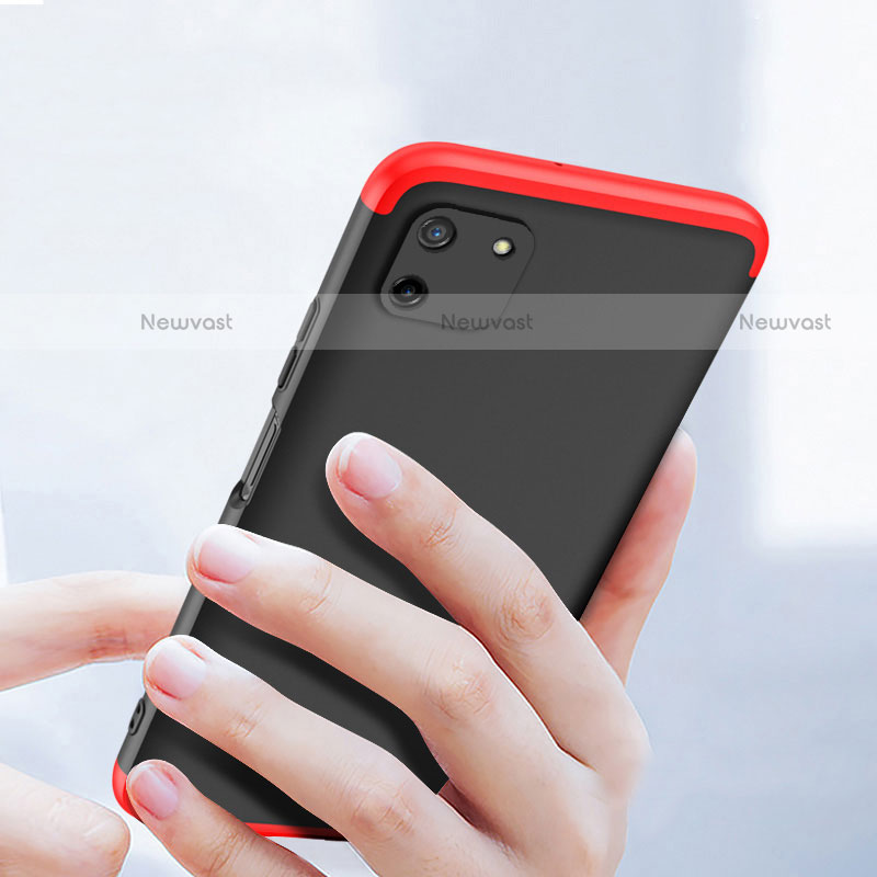 Hard Rigid Plastic Matte Finish Front and Back Cover Case 360 Degrees for Realme C11