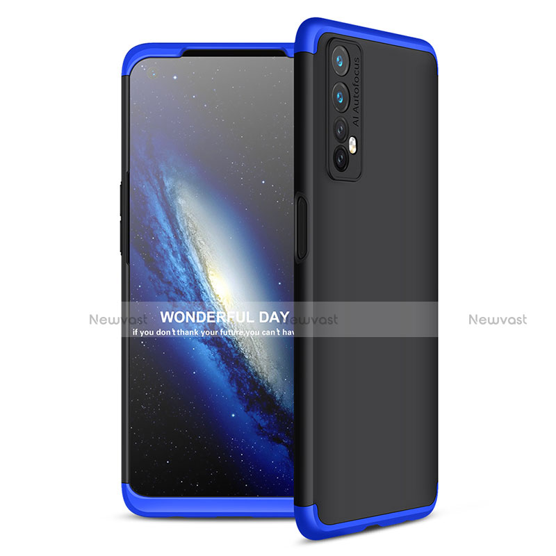 Hard Rigid Plastic Matte Finish Front and Back Cover Case 360 Degrees for Realme Narzo 30 4G