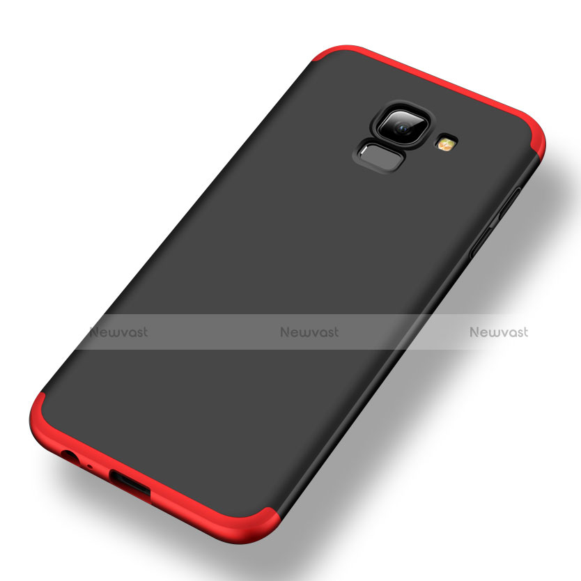 Hard Rigid Plastic Matte Finish Front and Back Cover Case 360 Degrees for Samsung Galaxy On6 (2018) J600F J600G