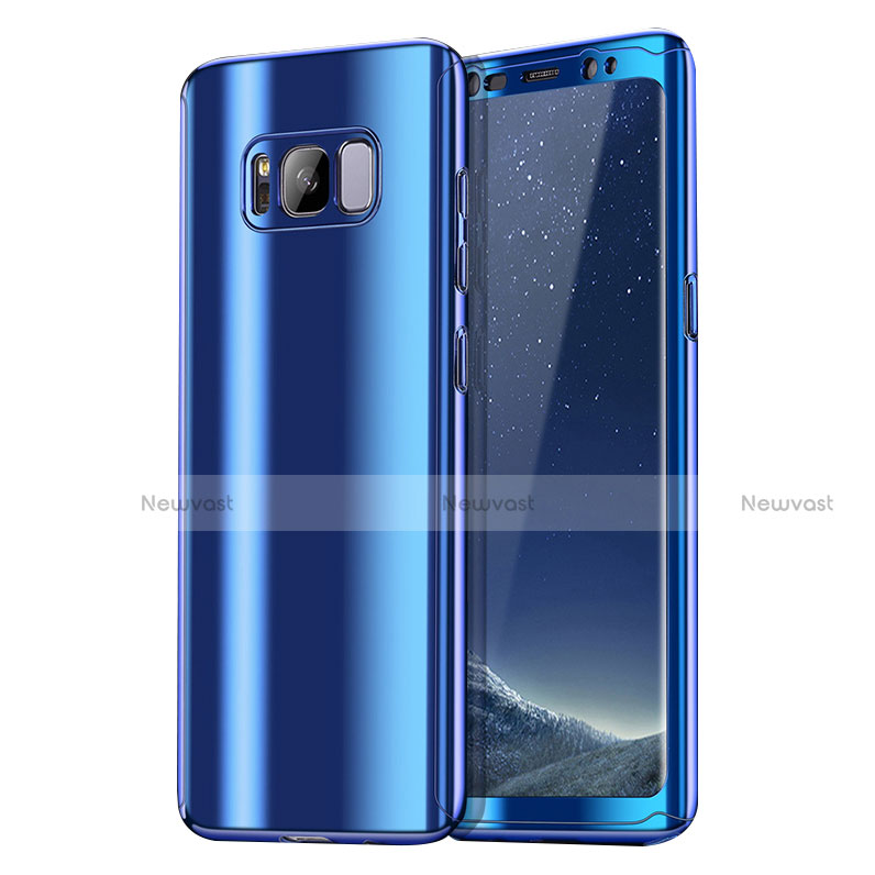 Hard Rigid Plastic Matte Finish Front and Back Cover Case 360 Degrees for Samsung Galaxy S8