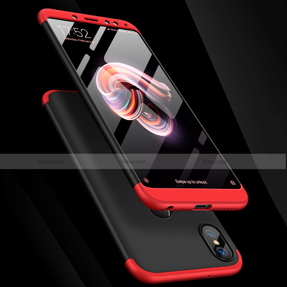 Hard Rigid Plastic Matte Finish Front and Back Cover Case 360 Degrees for Xiaomi Mi 6X