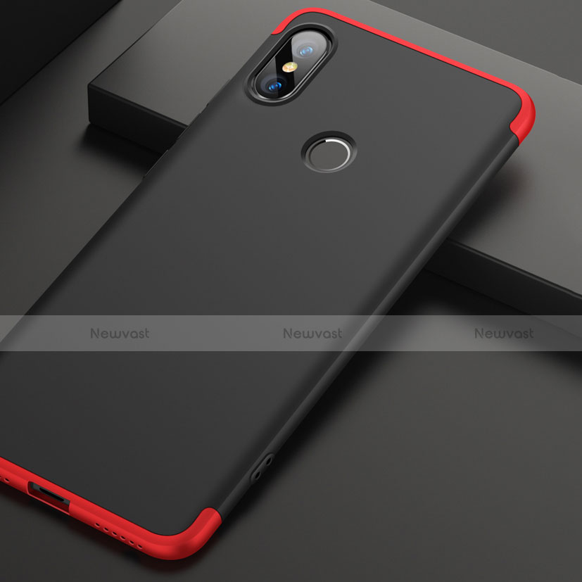 Hard Rigid Plastic Matte Finish Front and Back Cover Case 360 Degrees for Xiaomi Mi A2