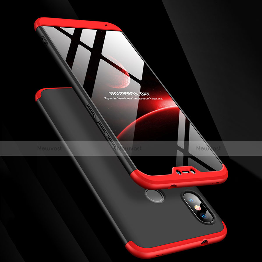 Hard Rigid Plastic Matte Finish Front and Back Cover Case 360 Degrees for Xiaomi Mi A2 Lite