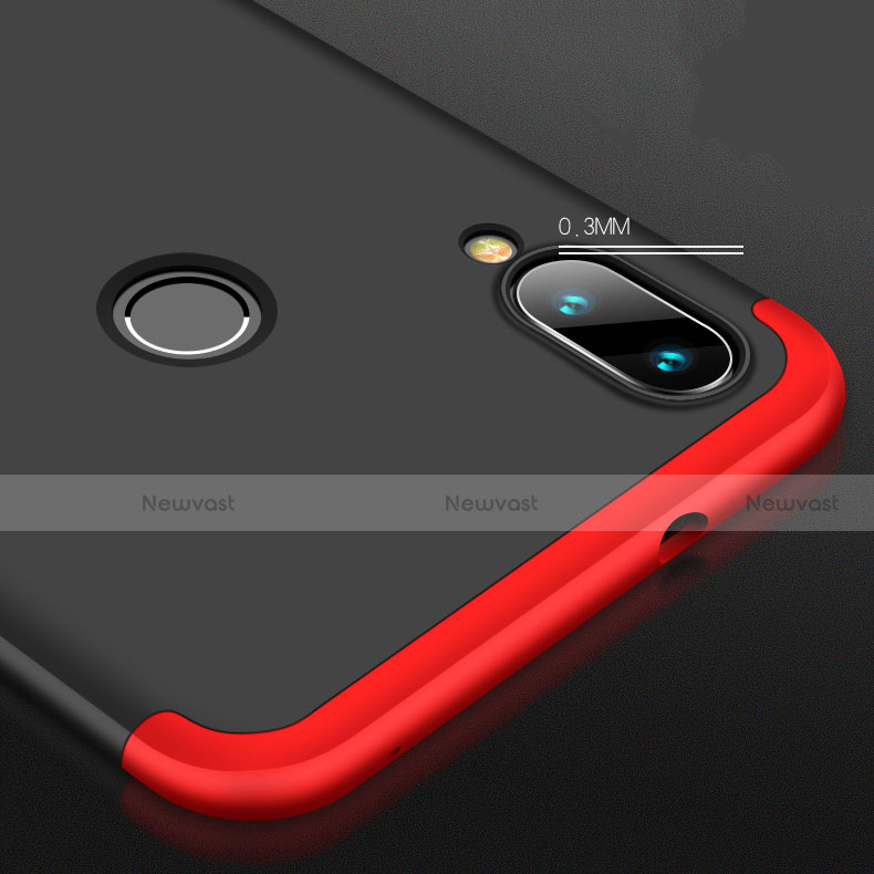 Hard Rigid Plastic Matte Finish Front and Back Cover Case 360 Degrees for Xiaomi Mi Play 4G