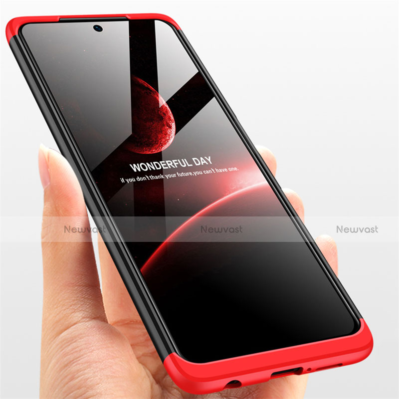 Hard Rigid Plastic Matte Finish Front and Back Cover Case 360 Degrees for Xiaomi Poco X3 NFC