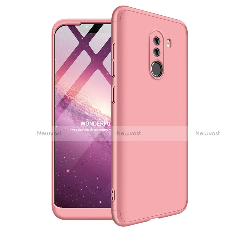Hard Rigid Plastic Matte Finish Front and Back Cover Case 360 Degrees for Xiaomi Pocophone F1