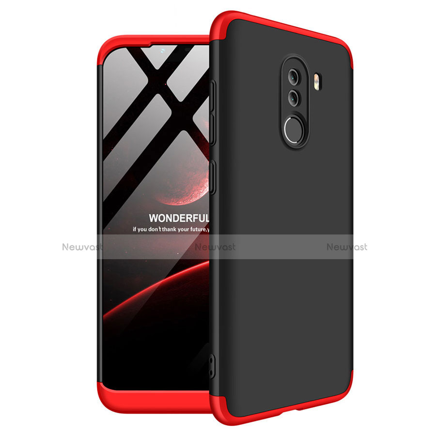 Hard Rigid Plastic Matte Finish Front and Back Cover Case 360 Degrees for Xiaomi Pocophone F1