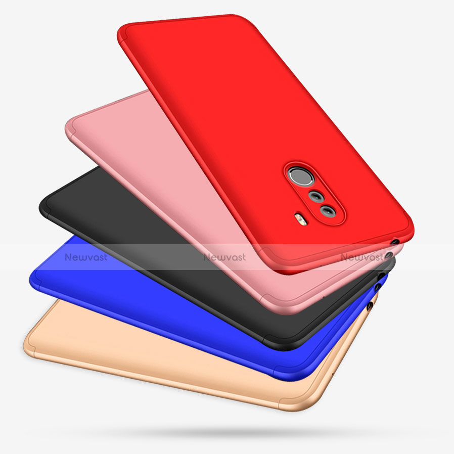 Hard Rigid Plastic Matte Finish Front and Back Cover Case 360 Degrees for Xiaomi Pocophone F1
