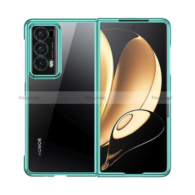 Hard Rigid Plastic Matte Finish Front and Back Cover Case 360 Degrees GK6 for Huawei Honor Magic V2 5G