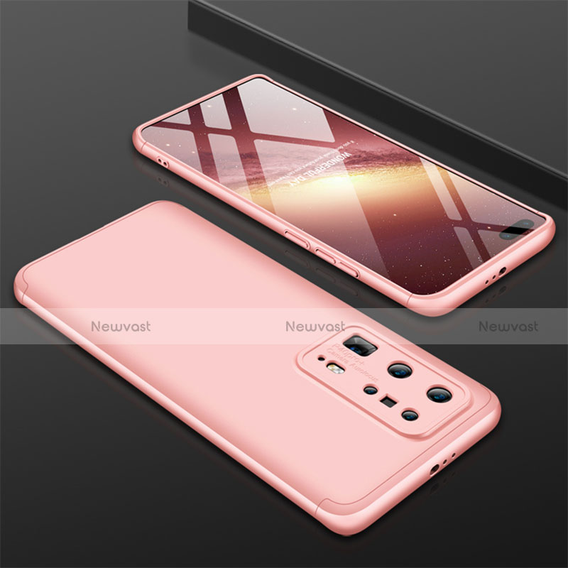 Hard Rigid Plastic Matte Finish Front and Back Cover Case 360 Degrees M01 for Huawei P40 Pro+ Plus