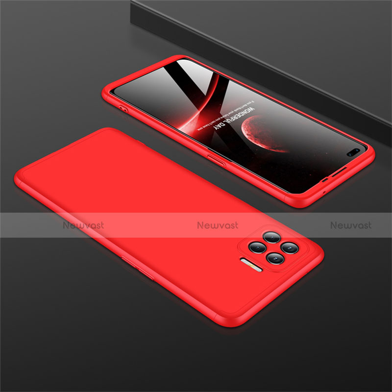 Hard Rigid Plastic Matte Finish Front and Back Cover Case 360 Degrees M01 for Oppo A93