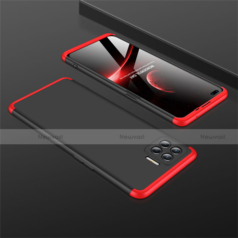 Hard Rigid Plastic Matte Finish Front and Back Cover Case 360 Degrees M01 for Oppo A93