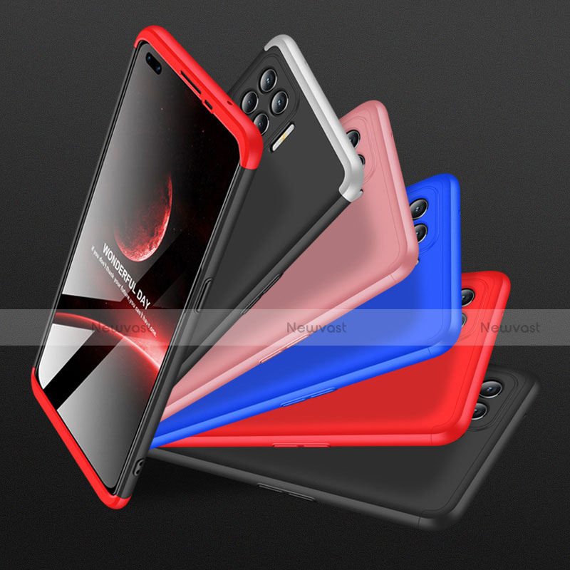 Hard Rigid Plastic Matte Finish Front and Back Cover Case 360 Degrees M01 for Oppo A93