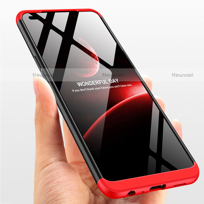 Hard Rigid Plastic Matte Finish Front and Back Cover Case 360 Degrees M01 for Oppo Reno4 4G