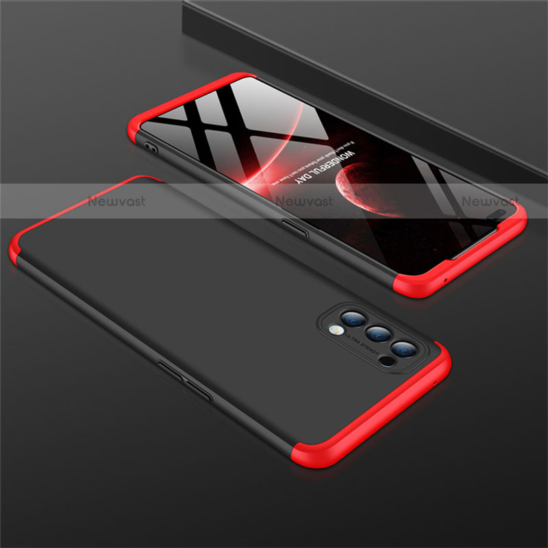 Hard Rigid Plastic Matte Finish Front and Back Cover Case 360 Degrees M01 for Oppo Reno4 4G