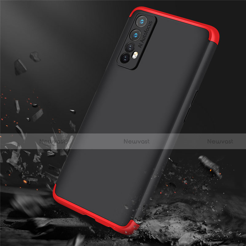 Hard Rigid Plastic Matte Finish Front and Back Cover Case 360 Degrees M01 for Realme Narzo 30 4G