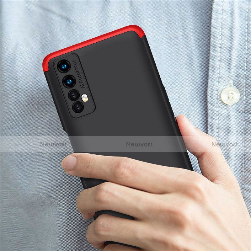 Hard Rigid Plastic Matte Finish Front and Back Cover Case 360 Degrees M01 for Realme Narzo 30 4G