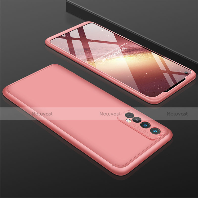 Hard Rigid Plastic Matte Finish Front and Back Cover Case 360 Degrees M01 for Realme Narzo 30 4G