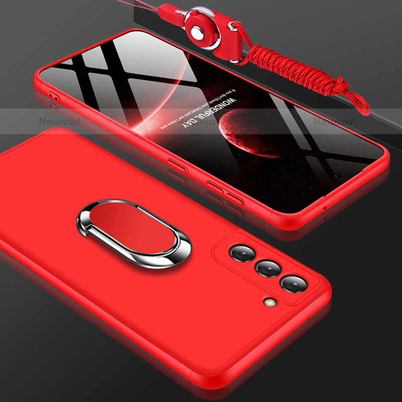 Hard Rigid Plastic Matte Finish Front and Back Cover Case 360 Degrees M01 for Samsung Galaxy S22 5G