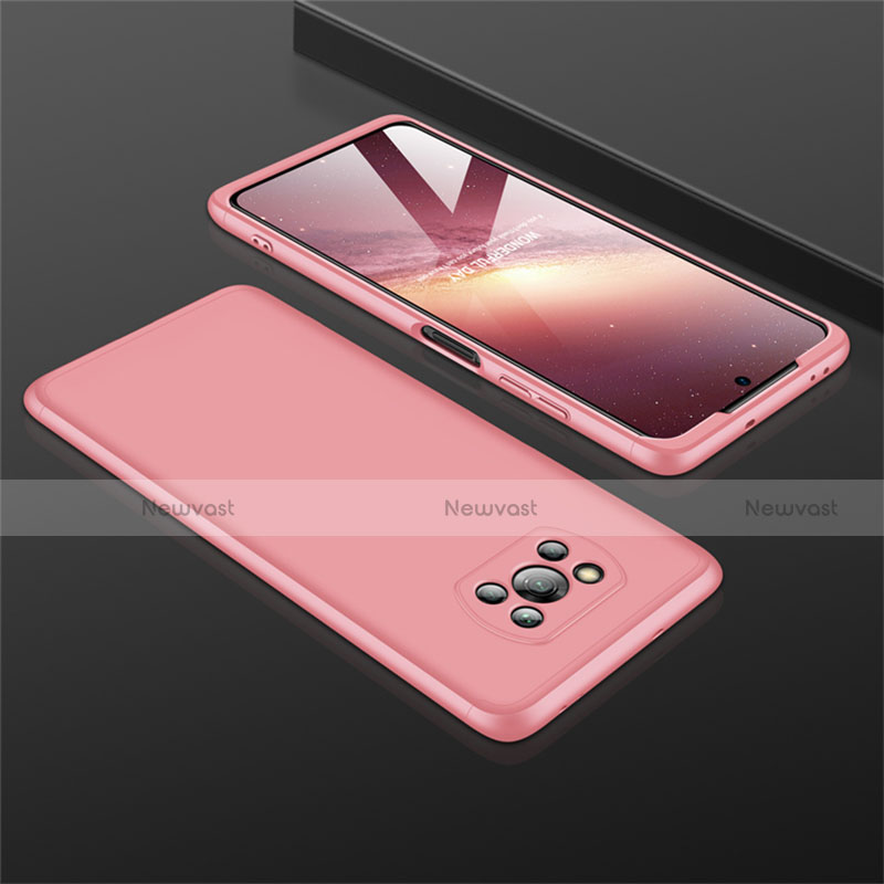 Hard Rigid Plastic Matte Finish Front and Back Cover Case 360 Degrees M01 for Xiaomi Poco X3