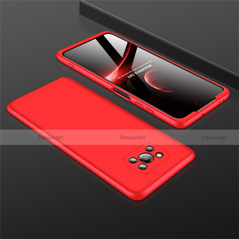 Hard Rigid Plastic Matte Finish Front and Back Cover Case 360 Degrees M01 for Xiaomi Poco X3