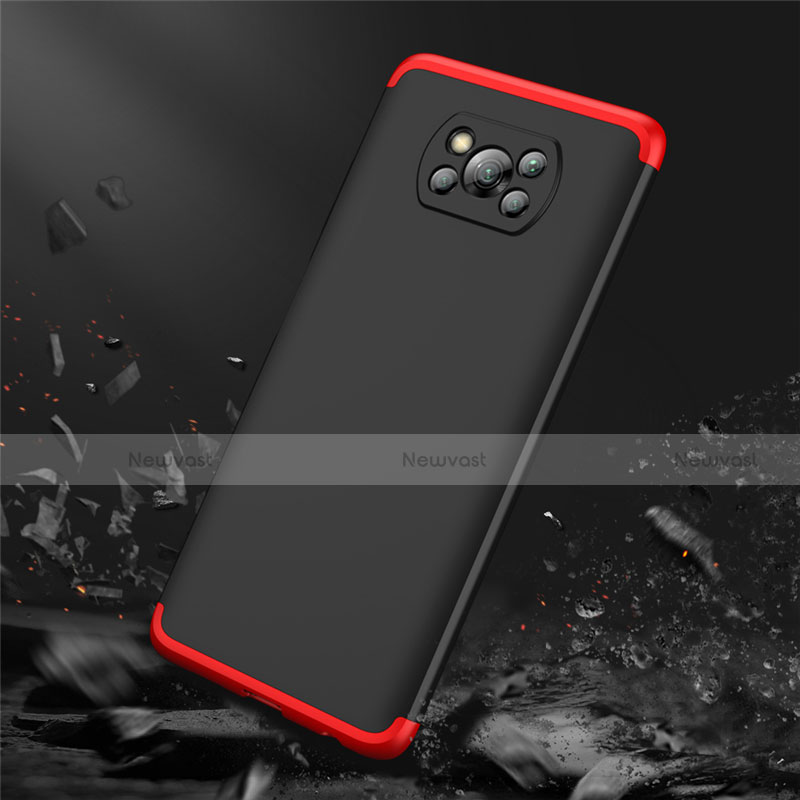 Hard Rigid Plastic Matte Finish Front and Back Cover Case 360 Degrees M01 for Xiaomi Poco X3 Pro