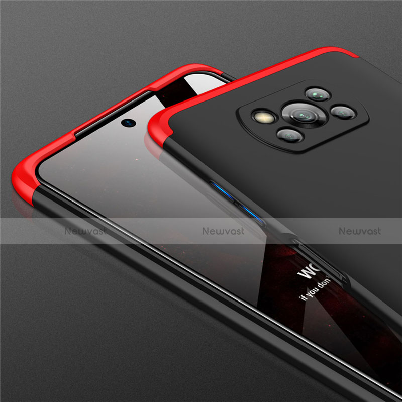 Hard Rigid Plastic Matte Finish Front and Back Cover Case 360 Degrees M01 for Xiaomi Poco X3 Pro