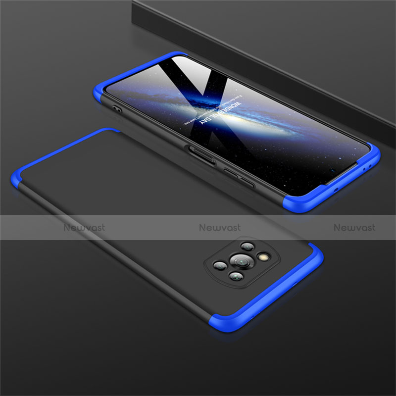 Hard Rigid Plastic Matte Finish Front and Back Cover Case 360 Degrees M01 for Xiaomi Poco X3 Pro