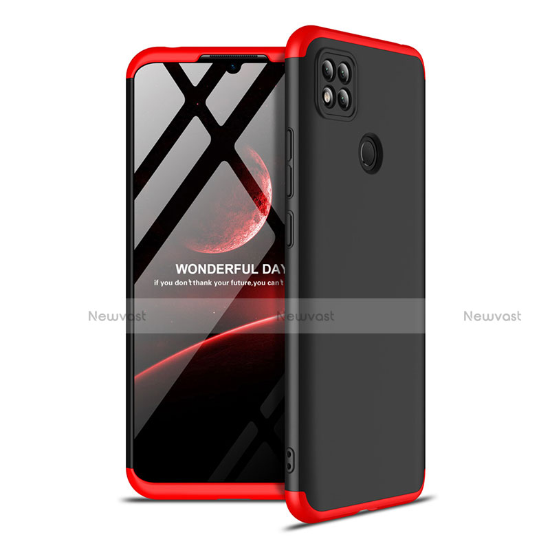 Hard Rigid Plastic Matte Finish Front and Back Cover Case 360 Degrees M01 for Xiaomi Redmi 9C NFC