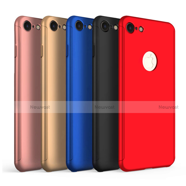 Hard Rigid Plastic Matte Finish Front and Back Cover Case 360 Degrees P01 for Apple iPhone 7